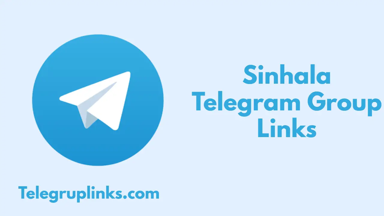Sinhala Telegram Group Links