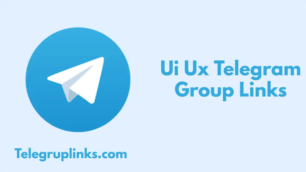 Ui Ux Telegram Group Links